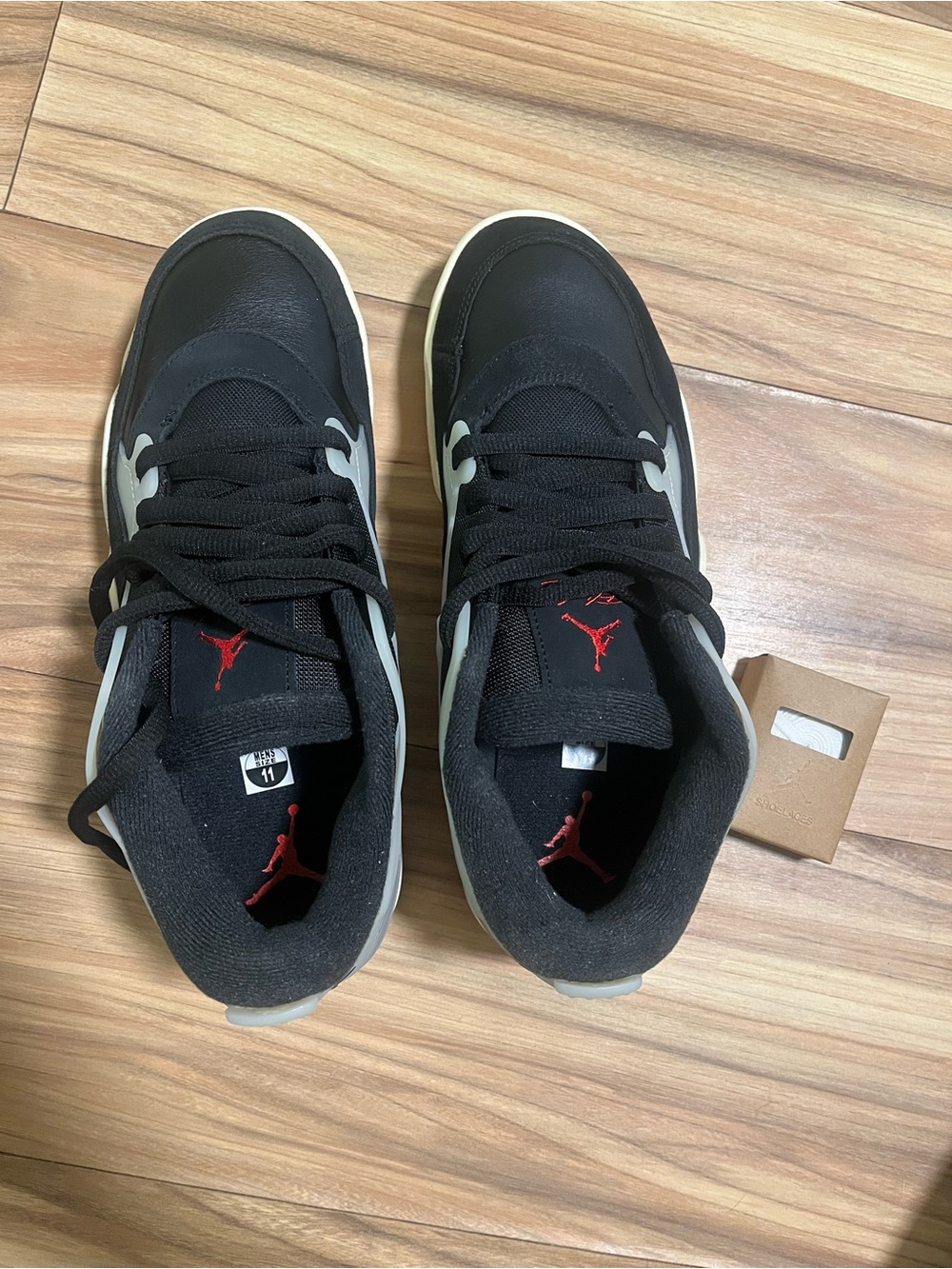 Nike air Jordan 4 RM “black sail” sneakers